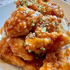 This is an amazing recipe. Best orange chicken I have ever had. I used fresh orange juice because I needed the zest anyway. Wow!