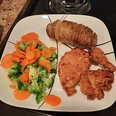 I would add some salt and pepper. I think it was good but I probably won't make it again, I'd rather just make a baked potato in my air fryer