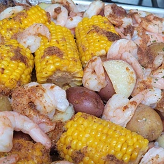 This was super easy,delicious and comforting meal.

I used Creole seasoning and will add celery next time to make it more Louisiana style.  I suggest looking at the recommendations on the Tasty website too.