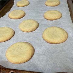 My cookies weren’t cracked like I had hoped, but still tasted great!