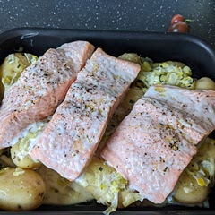Very good! The fish could have been a bit more cooked for me and I didn't saw any mention of salt and pepper but added some anyway. But the capres where a delicious idea, it gave dimension to the dish, loved it!