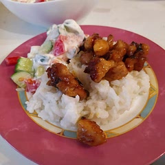 Sweet and spicy, amazing main course