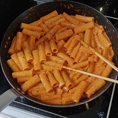 Big man made big pasta, bless