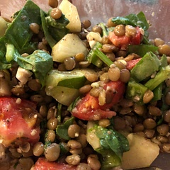 Very yummy despite no way my kids would eat it. I added spinach to iron it up. 👍