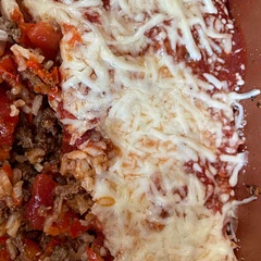 We all loved this recipe.  I love stuffed peppers but the kids not so much yet they loved this dish!