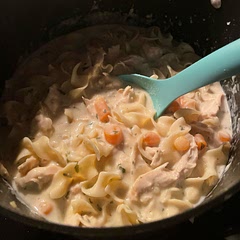 LOVE this recipe. Would not change a thing except I didn’t add celery since it’s not a fan favorite in the house. Needless to say this recipe is in the rotation!