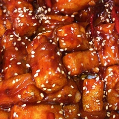 fave tofu dish! so crispy