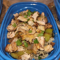 We didn't use bell peppers bc we don't like them so we used Hungarian, Pablo, cubanelle