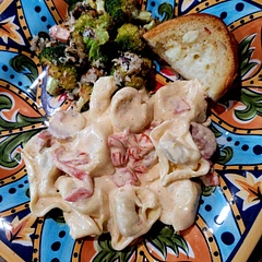 Great flavor and texture. I added smoked chicken sausage and served with oven roasted broccoli topped with Asiago cheese.