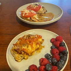 Whipped it up with the ingredients I had for it. Would recommend but definitely roll your chicken in the seasoning and don't sprinkle it on.