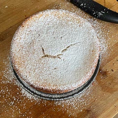 Pretty decent. Used cotted cheese instead of ricotta (much cheaper). Slightly lemony, similar to a cheese cake.