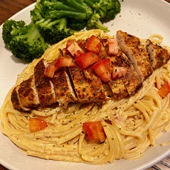 I made my own Cajun spice mix which helped kick it up a notch!