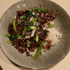 Added some chopped broccolini for green