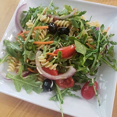 I added more arugula than called for, and think I'll cut back on the red onion a little next time, but very tasty salad!