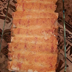 A new family favorite. We left out the blue cheese but it was delicious the way we made it.