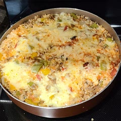 This was so amazing! My husband even loved it and he doesn't like bell peppers!
