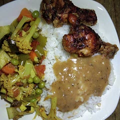 Had no thighs! So used wings instead. It was still great