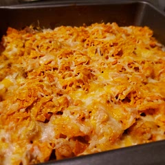I used nacho cheese doritos and it was great!