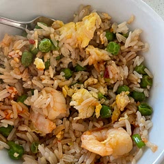 As others have said, it lacks flavor. I added a teaspoon of hot chili garlic sauce and it was just what it needed. I also only used frozen peas bc I don’t like cooked carrots and I thought corn was a weird addition