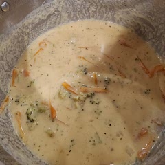 My family loved it but it kind of tasted like veggies with cheese sauce. I added some more salt so that really helped! I served this with garlic bread😋