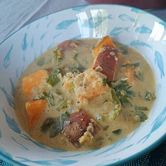 Absolutely delicious, used celery instead of kale. Works great too!