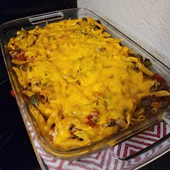 Used a whole box of pasta instead of 1/2