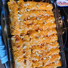 Very easy to make and even more delicious than I expected! Tasted great with the blue cheese. Next time I may dice up some jalapeños and add to the filling for a little spice.