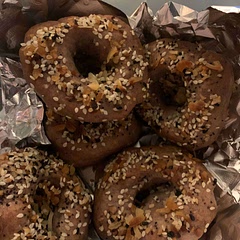 Yeast proofed great. Bagels did not rise. Terrible consistency.