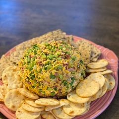 This was bomb dot com! I used pre-made bacon bits because I hate cooking bacon, but it was a huge hit with our guests! Also served with veggies. I’m eating leftovers pressed into celery sticks for lunch today. This is one of those things that people will ask you to bring again and again - and it’s so easy to make!