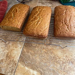 I should have doubled the recipe for taller loaves, other than that. I call this a Win!