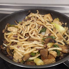 Added some tofu for protein