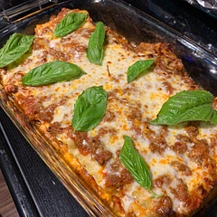 Too many leftovers for a family of 2 but certainly delicious!