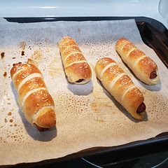 Absolutely love this pretzel recipe. Experimented a little by making pretzel dogs and they were sooooo good!!!