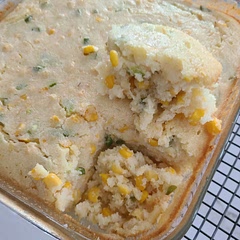 Moist and delicious! I added some fresh from the garden jalapeños and I couldn't be happier!