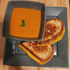 This was good and I don't even like tomato soup! I'd make it again!
I didn't use sugar in mine because I used bigger tomatoes (what I had in my garden) that were already a bit sweeter.