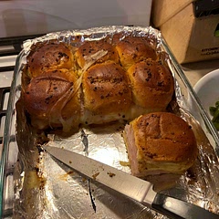 Sooooo good! And so easy to make. Great meal for busy weekdays. I added turkey along with the ham and cheese. Will definitely make them again!