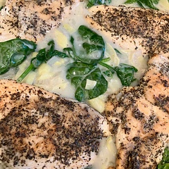 Yummm. Easy to make, so creamy and lots of flavor. I used extra garlic after reading the previous note on this and it turned out great. I will definitely be making this again.