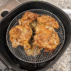 Didn't have all of the ingredients but oatmeal and soul seasoning worked as an excellent substitute for the bread crumbs!