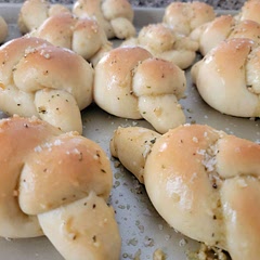 These turned out SOOO good! And they were super easy. The hardest part was letting it rise for 2 hours! This definitely a go to!