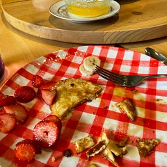 These are fairly thin pancakes, so expect to serve around two dozen per person. Highly flexible recipe.. add more oil to flatten, beat it longer for more fluff, etc.