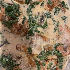 It was excellent. I doubled everything and used extra Parmesan cheese and an extra splash of creamer. Family loved it.  Made us several more times. Extra cream, extra park cheese and double everything else.