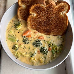 Fast and easy to make. Cook time is accurate but be sure to prep or you might be stressed when cooking.