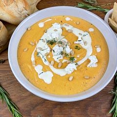 Please note:
Add more broth if you like a thinner soup.
You can use veggie or chicken broth.
You can add chilly flakes if you like spicy.