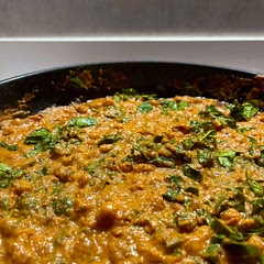 I added some spinach to this recipe for some extra iron, but overall really nice mild flavour.