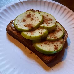 Always looking for quick, easy, and healthy breakfast options. Simple and filling! Yum!