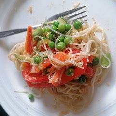 This was ok, but a bit bland. I didn't have peanuts, put some peas in it, wouldn't rush to do it again though.