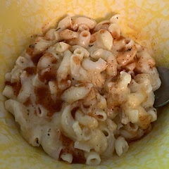 It’s super tasty! We love it at our home. I use homemade stock and sriracha ❤️
I also use gluten free elbow macaroni. I reduced the time to 3 minutes with quick release. The noodles held up better but are still very soft.
