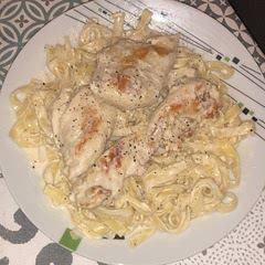 It was really easy and fast, the result is amazing with a little extra parmesan at the end.