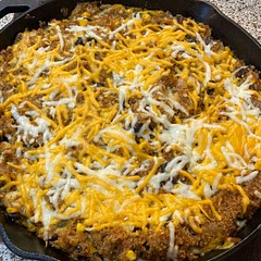 Add ground Turkey and onion