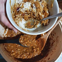The curry was initially a little bland, so we added some smoked paprika and a tiny bit of freshly ground ginger and had it over basmati rice, which tasted great. 

I wouldn't consider it to be spicy but my partner thinks it is.